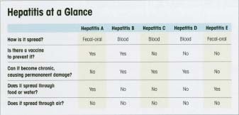 Hepatitis at a Glance